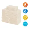 Lavea® 10-teiliges Handtuch Set Elena, 100% Baumwolle - 4x Produktbild-Vorschau 2