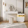 MODFU Tavolino da toilette con specchio e illuminazione a Anteprima dell’immagine prodotto 13