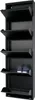 schuhschrank Billy-5 50 x 15 x 169 Stahl Schwarz Produktbild-Vorschau 9