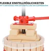 Wiltec 30L Obstpresse aus Buchenholz Saftpresse mit 3 Produktbild-Vorschau 3