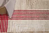 Tapiso Koberec Crystal Modern Burgundy Beige Obývacia izba Náhľad obrázku produktu 3