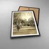 Gerahmtes Poster - Schwarzer Rahmen - Park Spaziergang Baum Produktbild-Vorschau 3