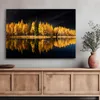 Obraz na płótnie Krajobraz Las Natura Złoty 120x80 Feeby Podgląd zdjęcia produktu 2