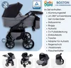 gagadumi Kinderwagen-Komplettset 3 in 1 Boston mit Produktbild-Vorschau 2