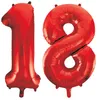 18. Geburtstag Verkehrsschild Party Deko Set rot weiß Mann Produktbild-Vorschau 2