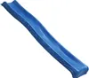 A blue plastic slide for children, isolated on a white background. Produktbild-Vorschau