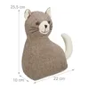 Gatto fermaporta pesante in tessuto - supporto per porta Anteprima dell’immagine prodotto 4