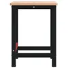 vidaXL Banco da lavoro 100x60x81,5 cm in legno massiccio di Anteprima dell’immagine prodotto 6