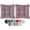 sleepling - 2er Set Stuhlkissen, Sitzkissen, Cord Optik, Produktbild-Vorschau 1