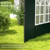 3x3 Set Pavillon Fenster 2er Dunkelgrün Seitenteile Produktbild-Vorschau 7