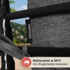 Swoods XXL Fotel Wiszący ze Stelażem – Do Wnętrz i na Podgląd zdjęcia produktu 6