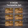 Tischset 6x45x30 cm Platzset Tischmatte Platzmatte Produktbild-Vorschau 4