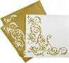 Airlaid Serviette Pomp in Gold-Weiss, 40 x 40 cm, 50 Stück Produktbild-Vorschau 3