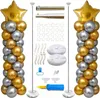 Ballonsäulenständer Set, 2 m Höhenverstellbare Produktbild-Vorschau 3