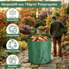MIAJARD, confezione da 3 sacchi per rifiuti da giardino con Anteprima dell’immagine prodotto 2