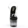 STARDUST-708T Damen Sandale von Pleaser, Transparent Produktbild-Vorschau 2