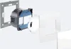 Schalter Touch Doppelt Modern Weiß Produktbild-Vorschau 5