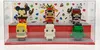 A display case with LEGO figures. Voir les images du produit