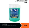A 10-liter container of green antifreeze is shown against a white background. Text and logos are visible on the container and in the header. Produktbild-Vorschau