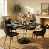 Goblet stil quadratischer Tisch mit abgerundeten Kanten Produktbild-Vorschau 2