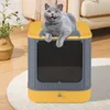 Katzenklo mit Deckel Katzentoilette Katzenklo geschlossen Produktbild-Vorschau 2