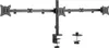 Gembird MA-D3-01 Adjustable desk 3-display mounting arm Anteprima dell’immagine prodotto 1