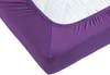 Jersey Spannbettlaken 90x200 cm - 100x200 cm Aubergine / Produktbild-Vorschau 6