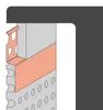 PROTEKTOR Noppenbahnprofil für Putz Edelstahl 2500 mm x 14 Produktbild-Vorschau 4