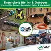 InLine 16493O, 3 m, Typ F, IP44, Schwarz, Kunststoff, 3 Produktbild-Vorschau 7
