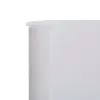 vidaXL 9-teiliges Windschutzgewebe 1200 x 120 cm Sandweiß Produktbild-Vorschau 3