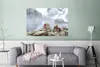 MuchoWow® Poster Affen - Tiere - Wasser - Natur 120x80 cm - Produktbild-Vorschau 6