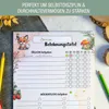 Belohnungstafel Kinder A4 Block Waldtiere - Motiviert Produktbild-Vorschau 4