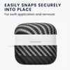 kwmobile Aramid-Design Kopfhörer Schutzhülle kompatibel mit Produktbild-Vorschau 3