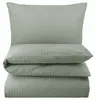 Seersucker Bettwäsche 135x200 Einfarbig Grau Uni graue Produktbild-Vorschau 8