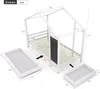 MODFU Lit Enfant 90x200 cm - Lit Déco Avec Tiroirs de Voir les images du produit 4