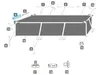 Bestway® Ersatzteil Horizontale Poolstange D (weiß) für Produktbild-Vorschau 2