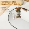 Koonmi Standspiegel mit gewölbtem Top, 165 x 58 cm Groß Produktbild-Vorschau 3