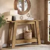 Consolle Tribesigns in stile country, tavolo in legno a 2 Anteprima dell’immagine prodotto 1
