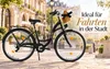 Milord Komfort Fahrrad Mit Weidenkorb Damenfahrrad, 26 Produktbild-Vorschau 8