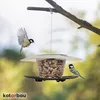 KOTARBAU® Mangeoire pour oiseaux Ronde en plastique Voir les images du produit 2