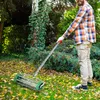 Outsunny Rasenlüfter mit dreiteiligem Stahlrohrgriff Produktbild-Vorschau 2