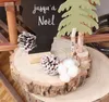 Holzscheibe Baumscheibe Deko Hochzeit 1 Stück 30 cm Tischdeko Geburtstag Basteln DIY Produktbild-Vorschau