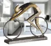 Casablanca by Gilde Dekofigur Skulptur Racer bronzefarben Produktbild-Vorschau 3