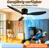 Jayseuw ventilateur de plafond LED plafonnier ventilateur Voir les images du produit 4