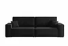VENASI Schlafsofa mit Schlaffunktion Hugo, Schwarz Produktbild-Vorschau 5