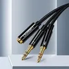 UGREEN AUX Splitter Kabel 3,5 mm - Schwarz für Mikrofon und Produktbild-Vorschau 11