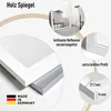 nielsen HOME Wandspiegel Oslo, Weiß, ca. 50x70 cm Produktbild-Vorschau 4