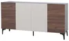 Buffet HWC-Q84, meuble de rangement, tiroirs et portes avec Voir les images du produit 11