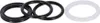 SR Suntour Air Seal Kit XCR34 Boost, noir/blanc (1 kit) Voir les images du produit 2