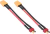 2Pcs/Set RC Adapter Connector Converter Kable silikonowe T Podgląd zdjęcia produktu 5